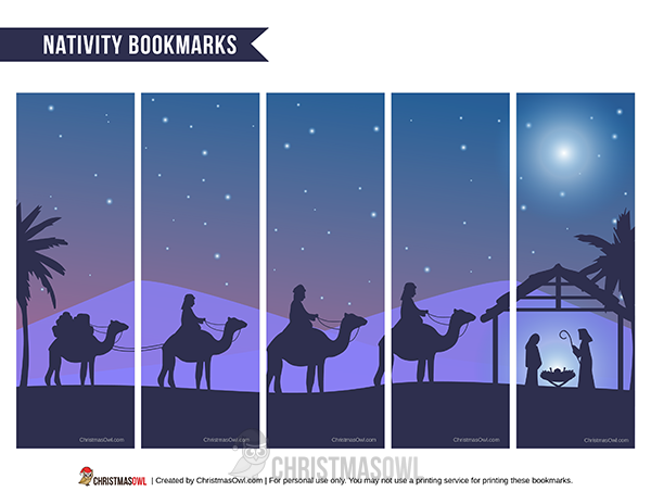 Nativity Bookmarks