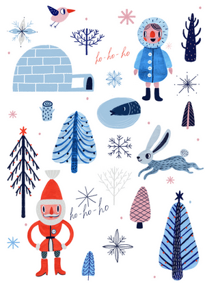 Winter Christmas Card