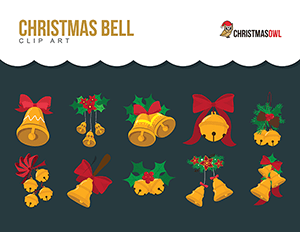 Christmas Bell Clip Art