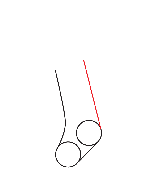 How to Draw a Christmas Stocking - Step 5