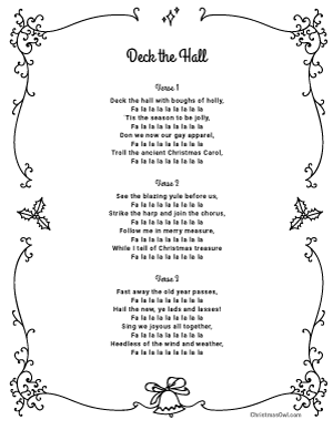 Deck the Hall Lyrics