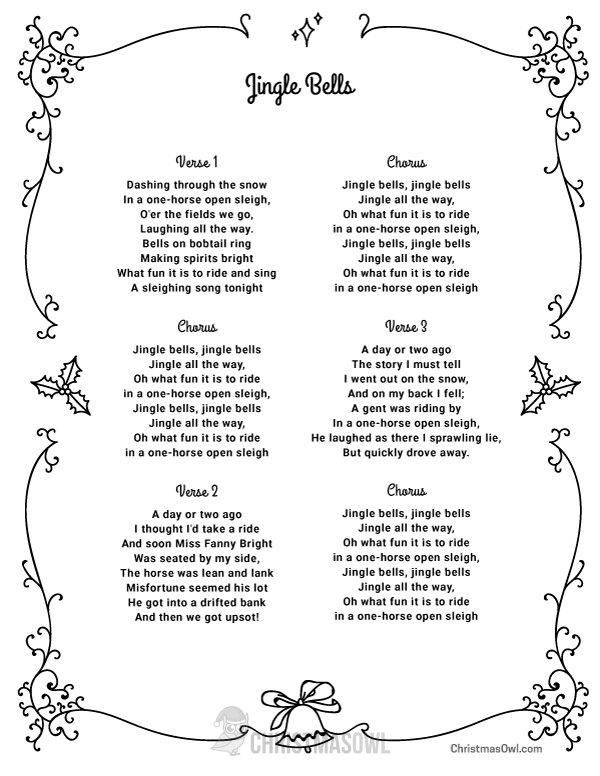 Jingle Bells Lyrics