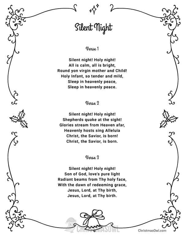 free-printable-lyrics-for-silent-night