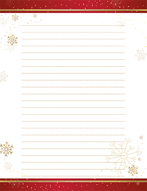 Elegant Christmas Stationery